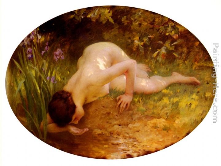Charles Amable Lenoir La Baigneuse